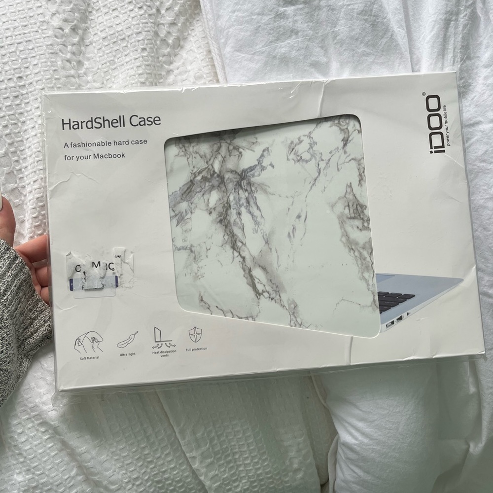 MacBook marble hard case
